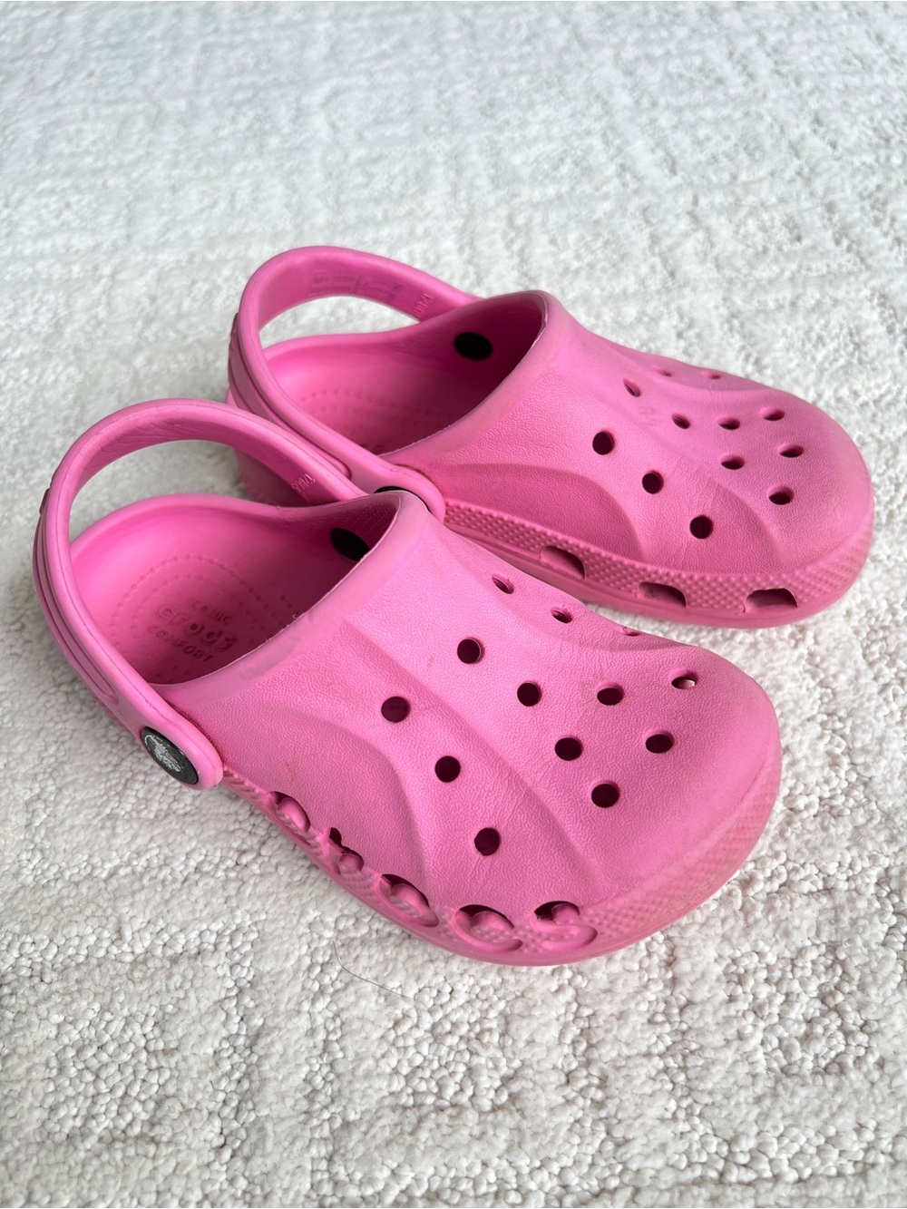 Pink Crocs - Toddler 10